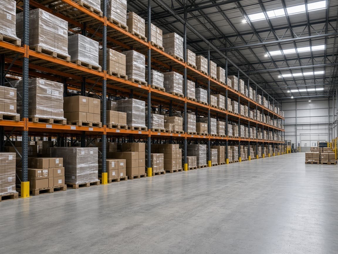 Warehouses, logistics and industrial plant.